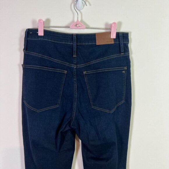 Madewell Women’s Curvy High Rise Skinny Tall Denim Jeans 30 Tall - Picture 5 of 9